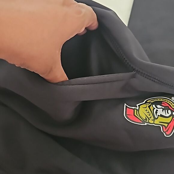 NHL Men's Hockey Ottawa Senators Logo Sweatpants Small Black - Picture 14 of 16